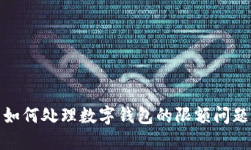 如何处理数字钱包的限额问题