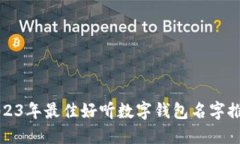 2023年最佳好听数字钱包名